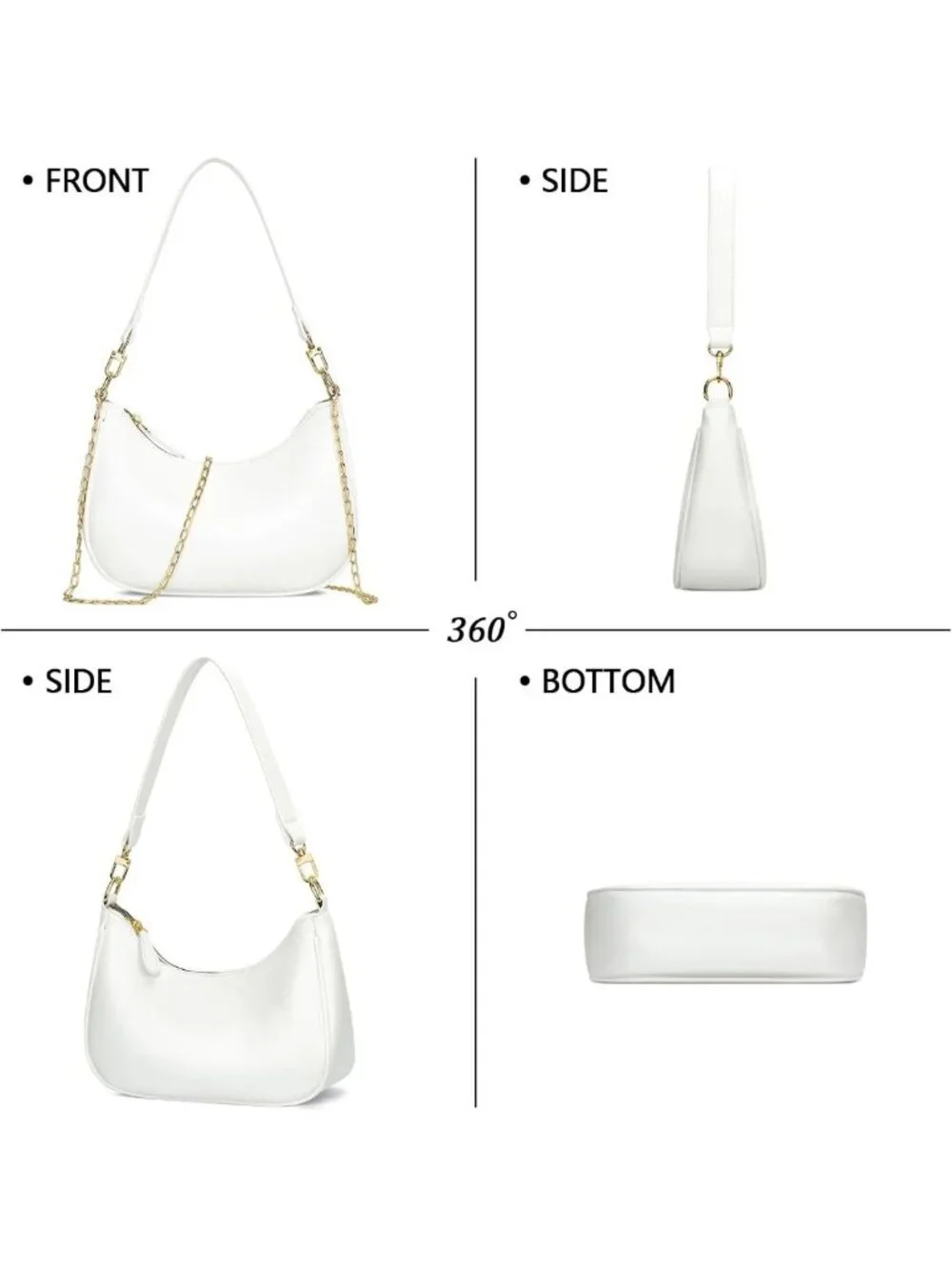 Cute Retro Hobo Shoulder Bag for Women | Stylish Handbag & Clutch Purse